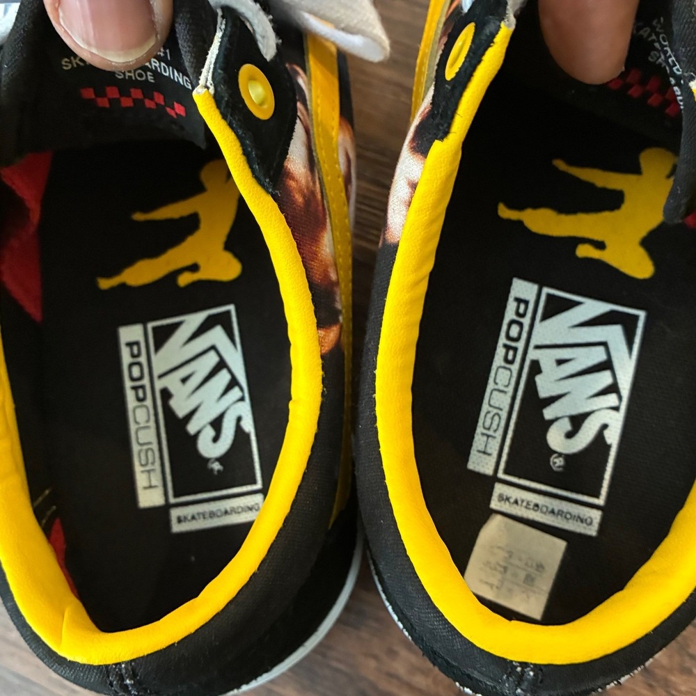 Vans Skate Old Skool Bruce Lee Be Water My Friend Shoes Men's 8.5 VN0A5FCBY23 - Picture 10 of 12